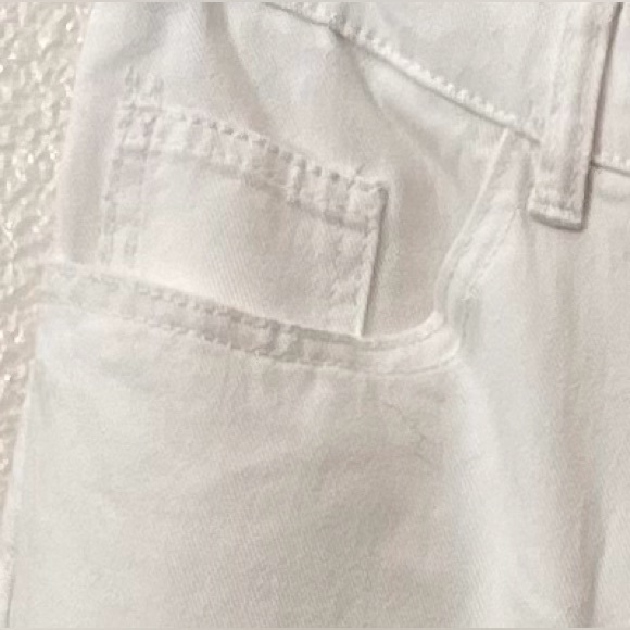NWOT SXY Plus High Waist Wide Leg Jeans -size 0XL/12 White - Picture 6 of 9